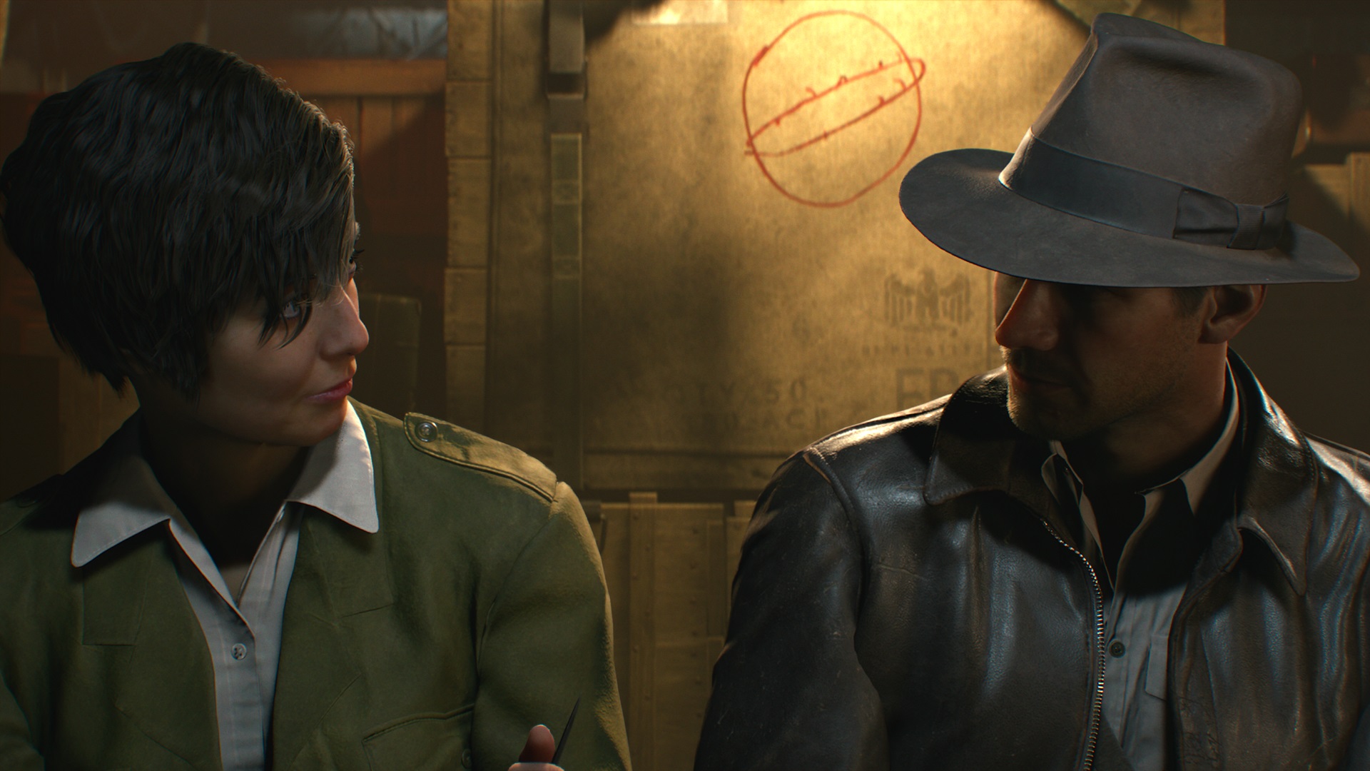 Indiana Jones ve The Great Circle'da Indy ve Gina