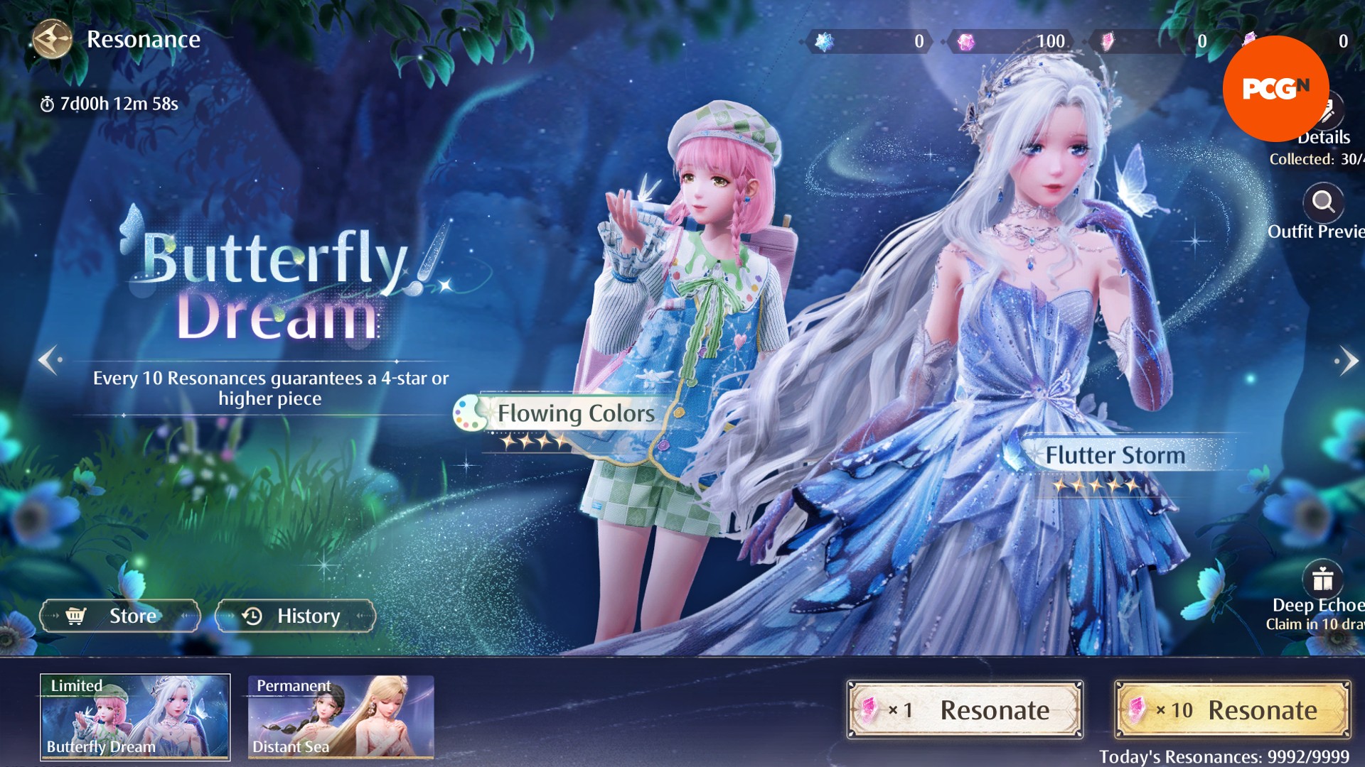 Infinity Nikki banner’ları – sonraki, güncel ve 1.0 banner’lar