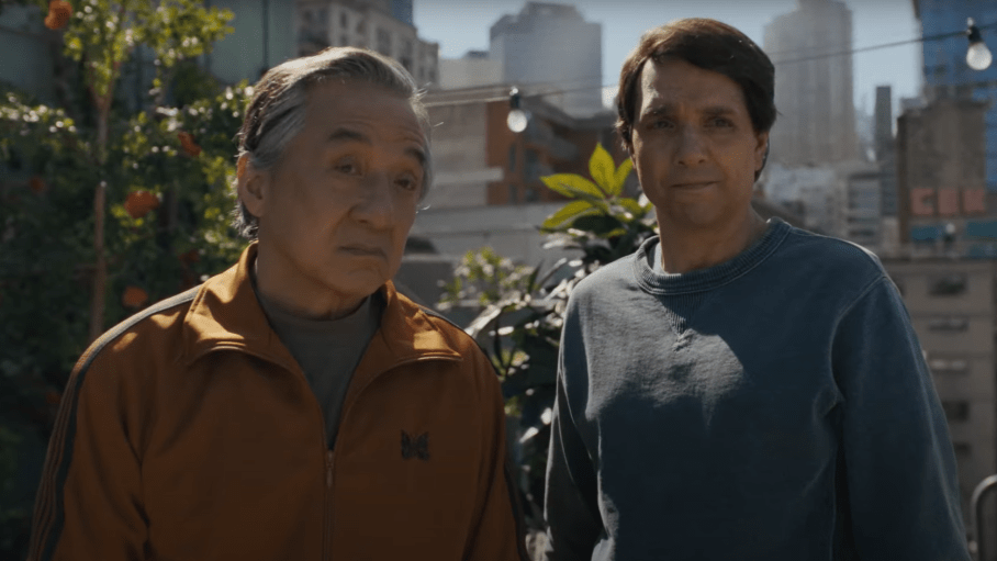 Jackie Chan ve Ralph Macchio 