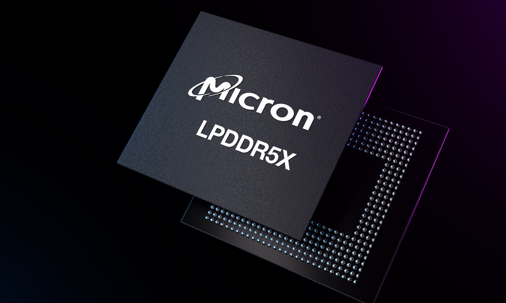 Micron'un LPDDR5x DRAM'i 9,6 Gbps Hızını Korurken %4'e Kadar Güç Tasarrufu Sağlıyor 1