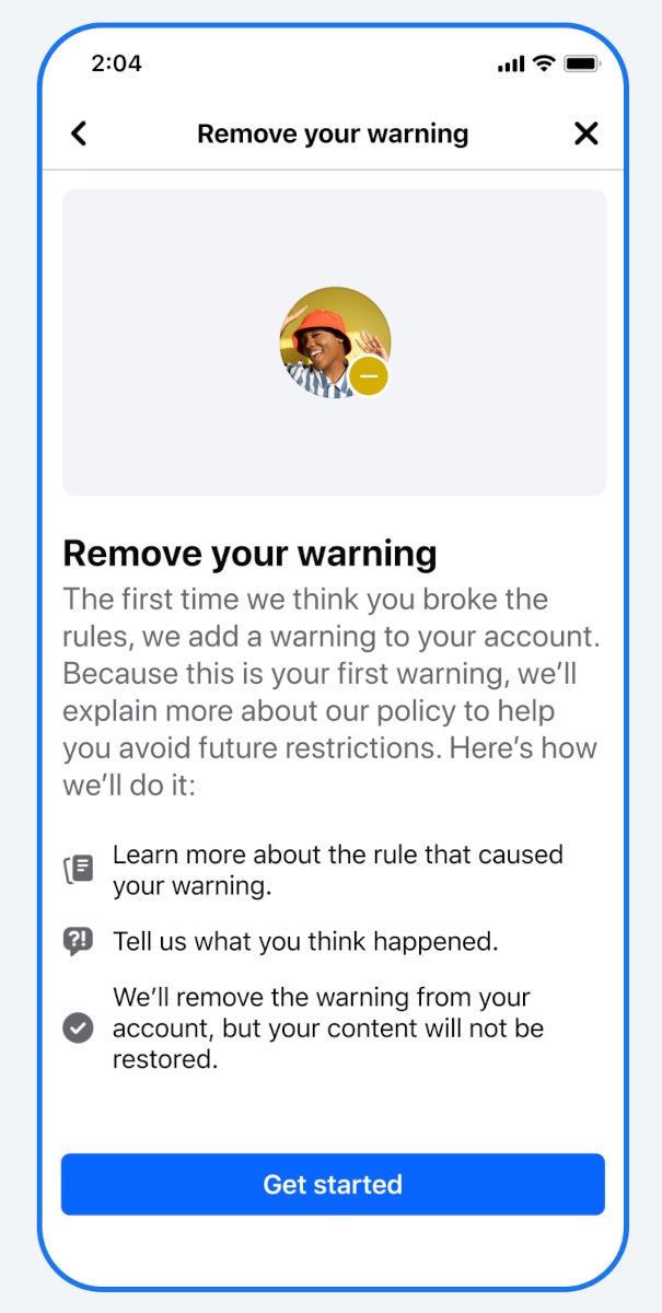 Meta, yeni ihtar kaldırma sistemini tüm Facebook ve Instagram kullanıcılarını kapsayacak şekilde genişletiyor