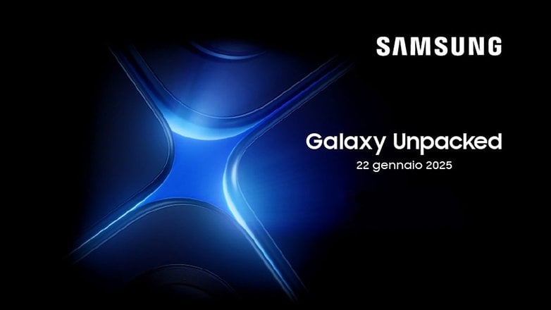 22 Ocak 2025 için Samsung Galaxy Unpacked etkinlik duyurusu.