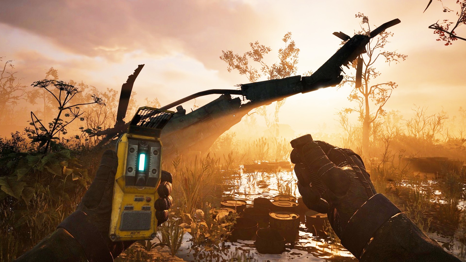 stalker-2-serpinti-3-kıyamet-oyunu-hayatta kalma-oyunları-1 Stalker 2 veya Fallout: FPS ve hayatta kalma oyunu Stalker 2'de silahlı ve radyolu bir adam