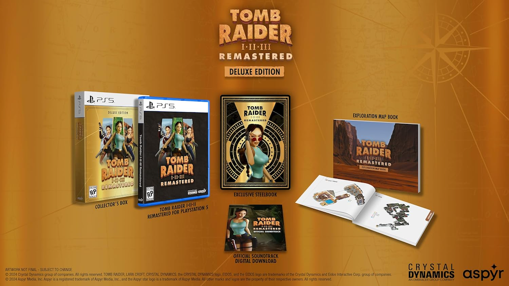 Tomb Raider Remastered Deluxe Koleksiyonu 30 Dolara Düşüyor – Steelbook Kasası, Keşif Kitabı ve Daha Fazlasını Alın