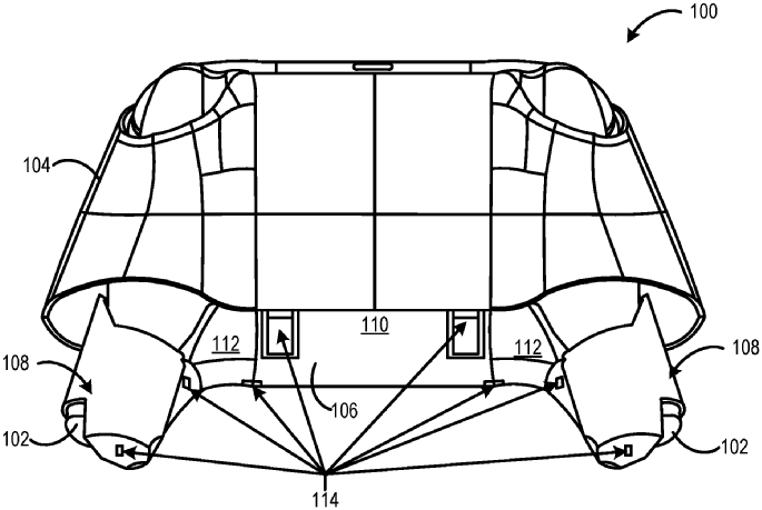 Xbox Sebile patent şematik çizimi