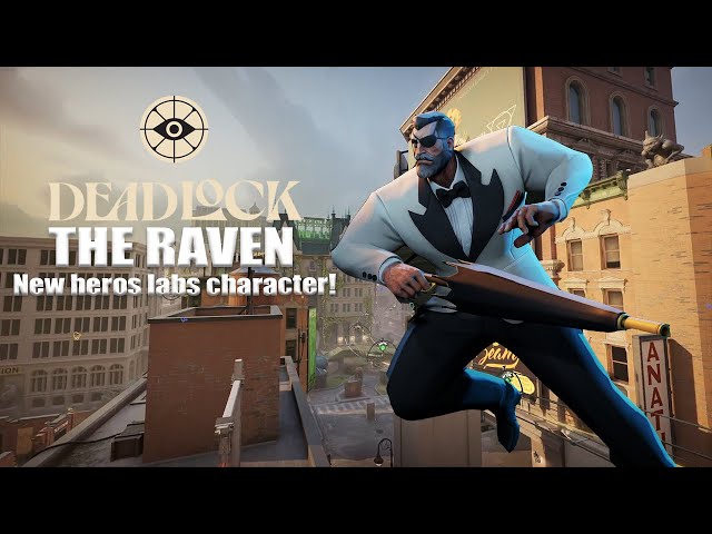 Yeni Deadlock karakteri Raven, Hero Labs’ı yeni vuran becerikli bir Sovyet casusudur