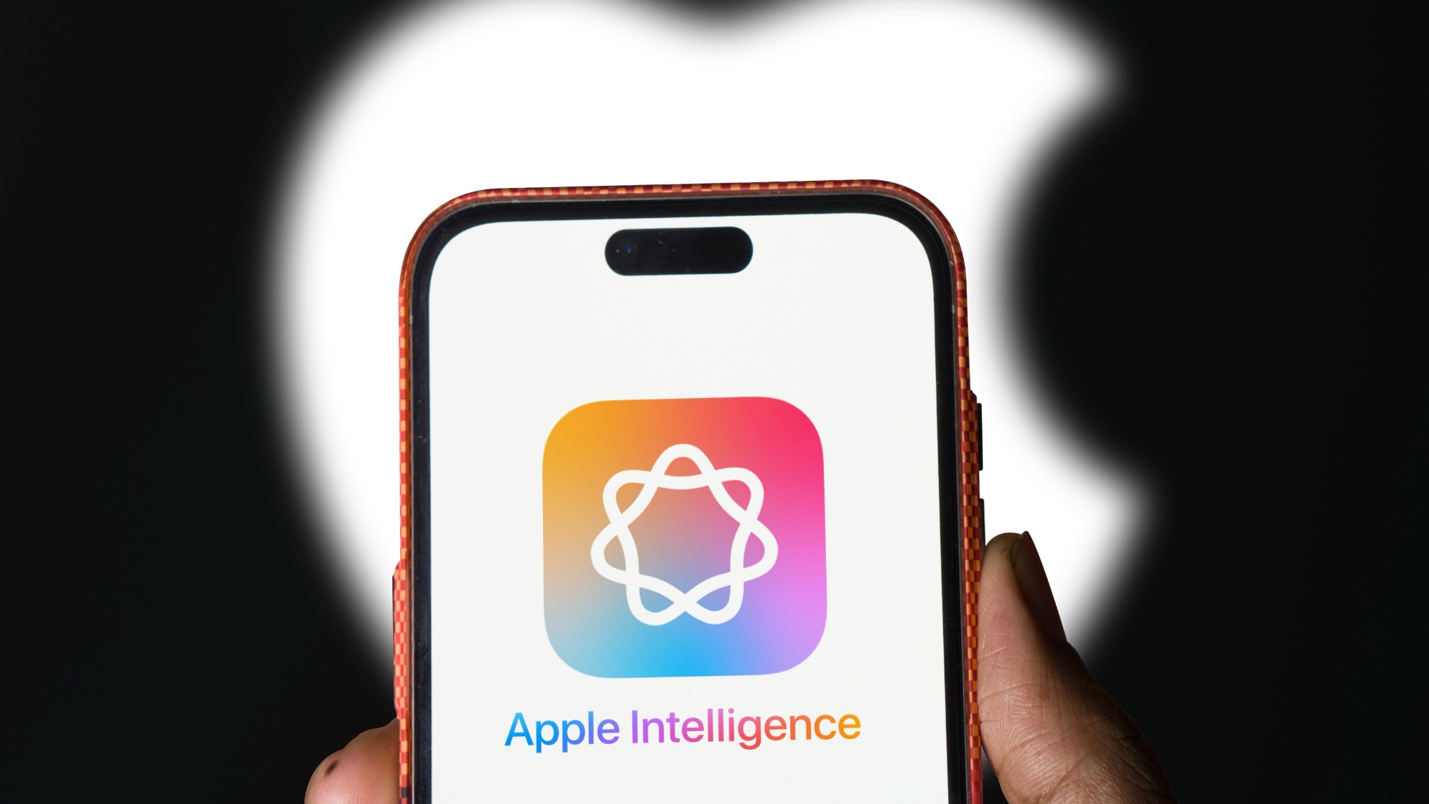 İPhone'da Apple Intelligence Logosu