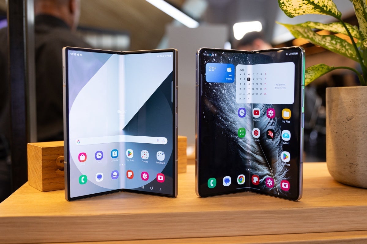 Samsung Galaxy Z Fold 6 ve Galaxy Z Fold 5