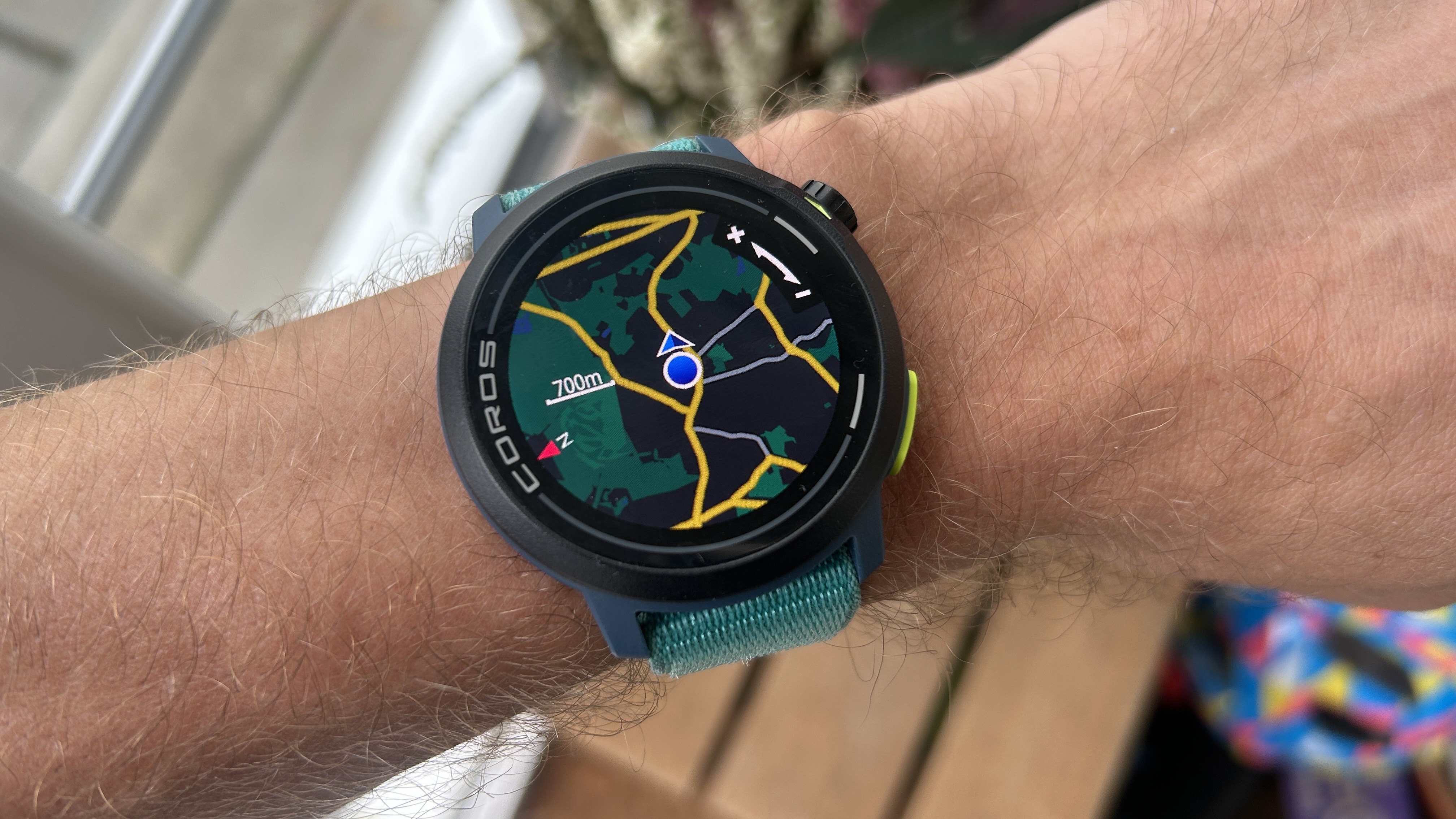 Coros Pace Pro haritaları