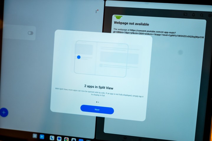 OnePlus Pad 2'de çoklu görev