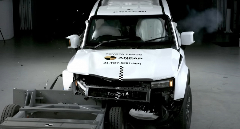 Toyota Land Cruiser Prado 250, ANCAP çarpışma testlerinde kaza yaptı - SUV maksimum koruma sağlıyor