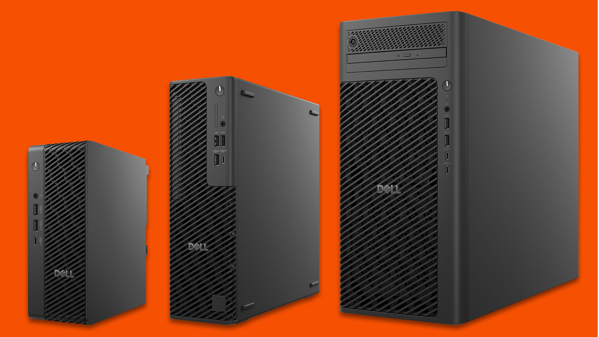 dell pro max masaüstü bilgisayar serisi