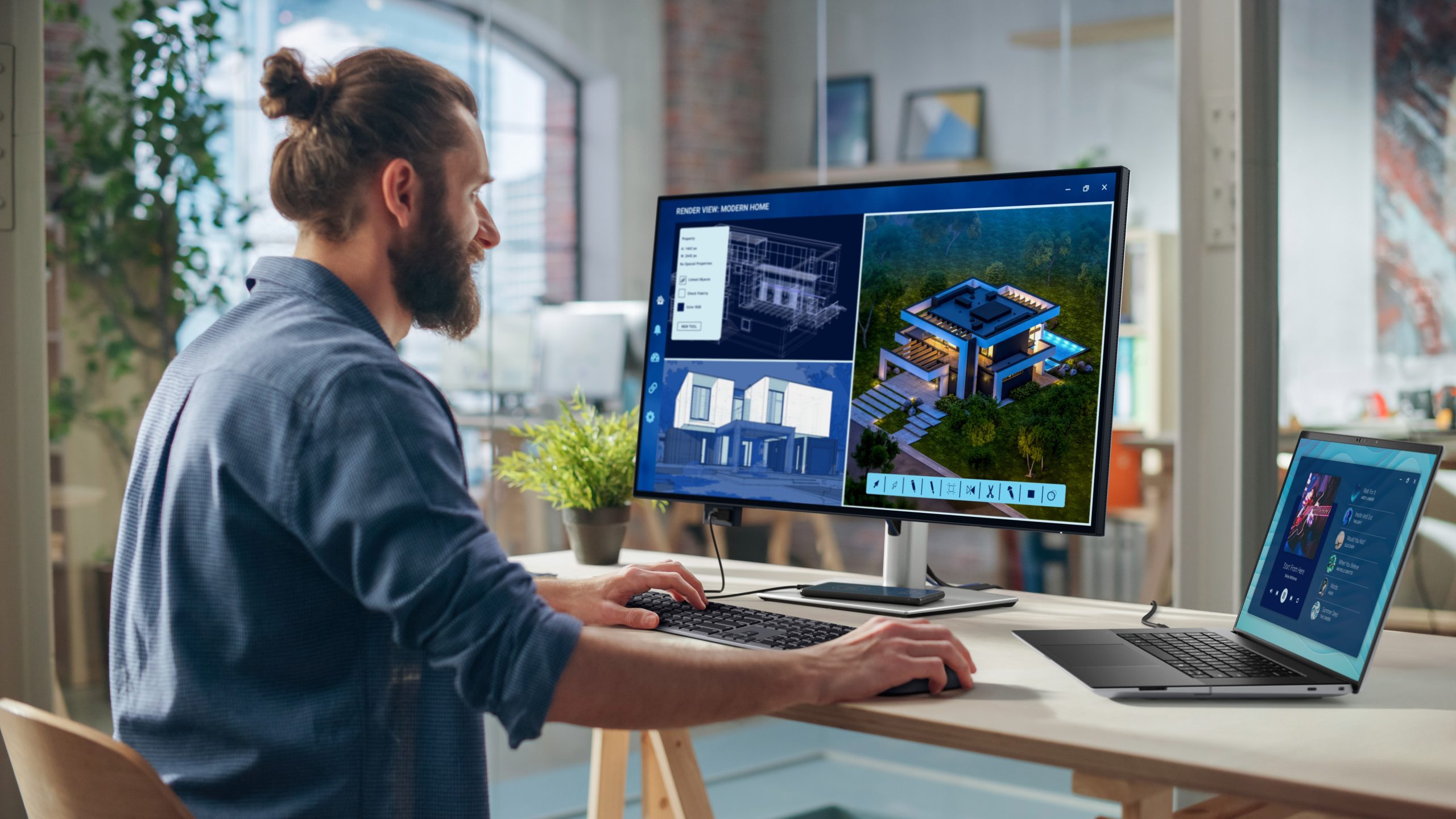 Dell UltraSharp 32 4K Thunderbolt Hub monitör