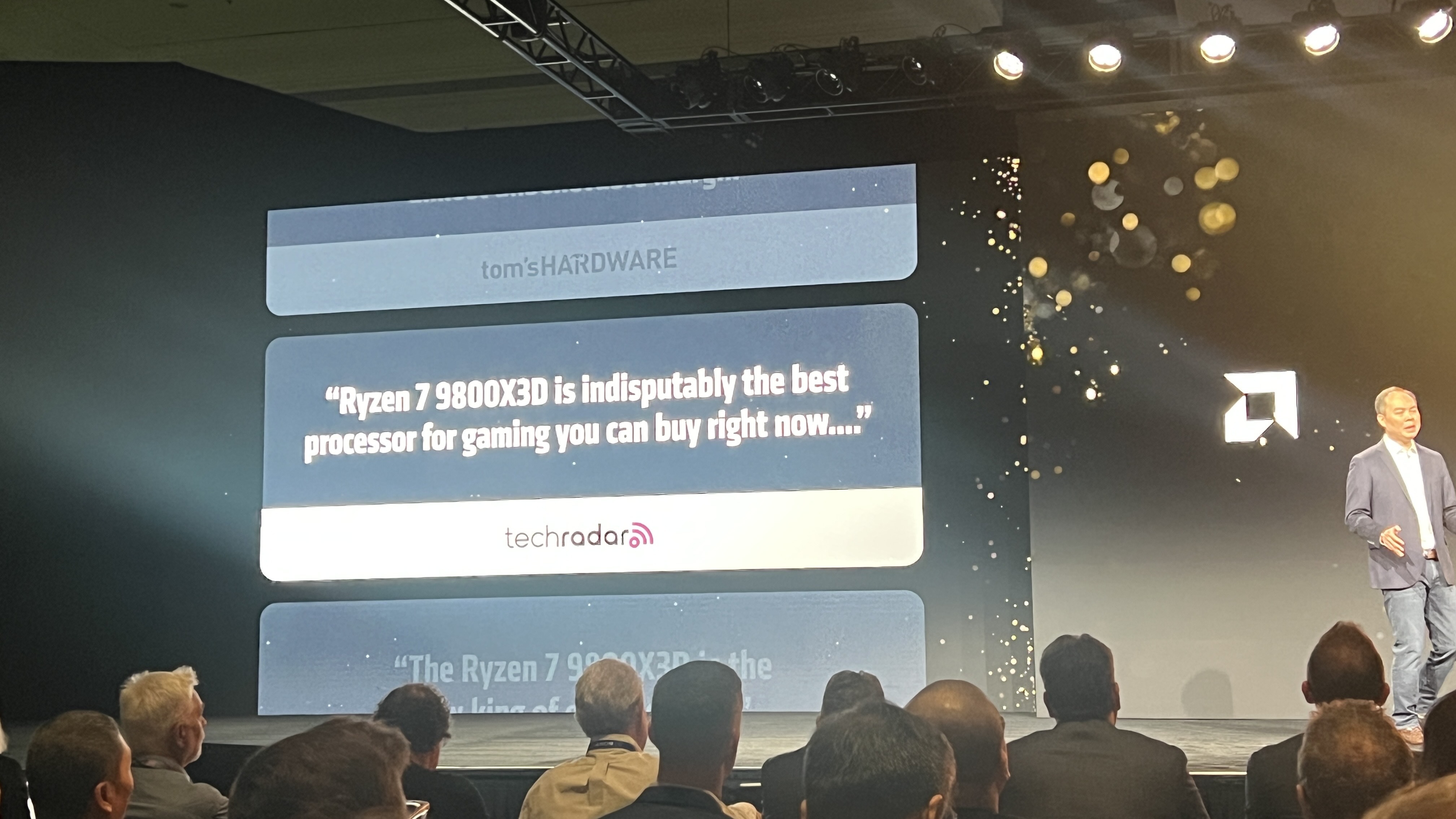 AMD CES 2025 açılış konuşmasından slaytlar