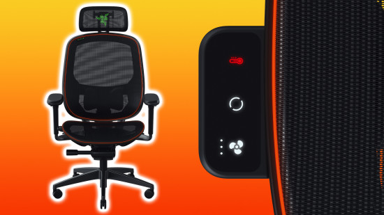 razer-ces-sandalye-3 razer ces 2025 projesi arielle sandalye dokunmatik panelinin yanında