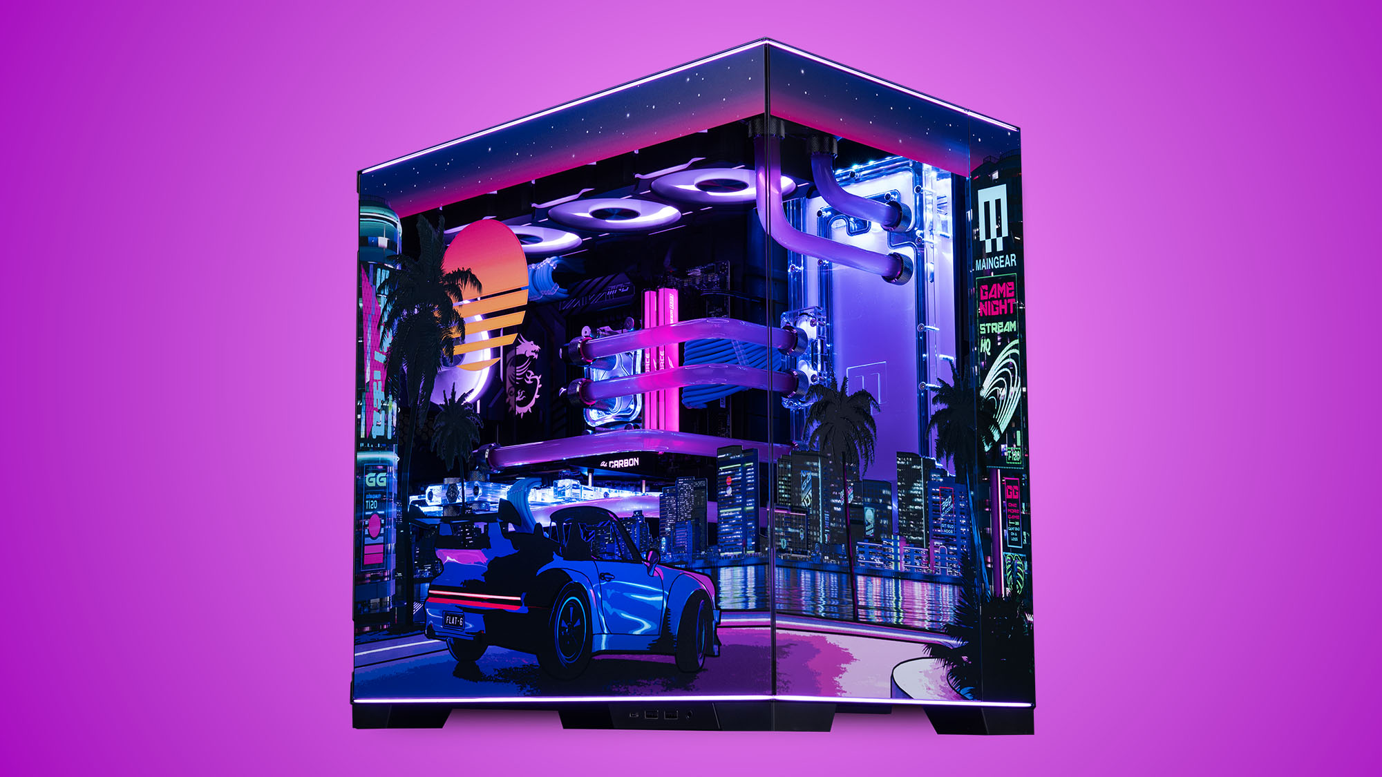 Maingear Apex Rush Vaporware Drive oyun bilgisayarı