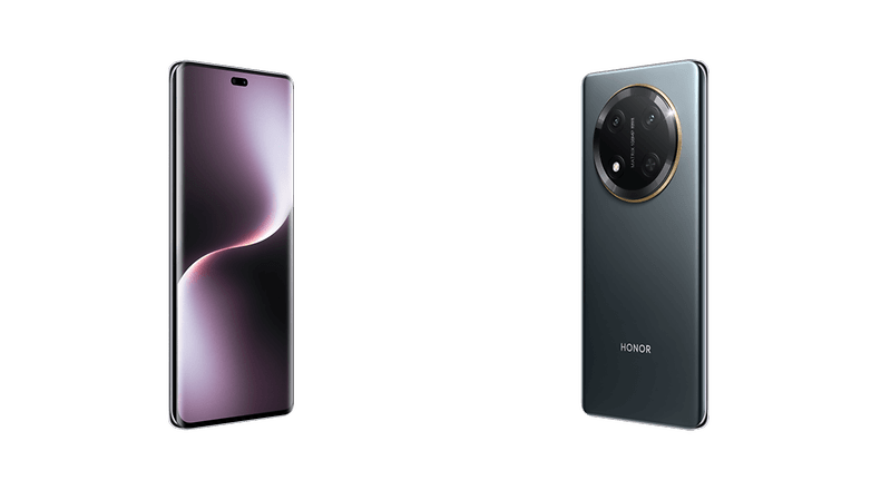 Honor Magic 7 Lite akıllı telefonun önden ve arkadan görünümü. Honor Magic 7 Lite akıllı telefonun önden ve arkadan görünümü.