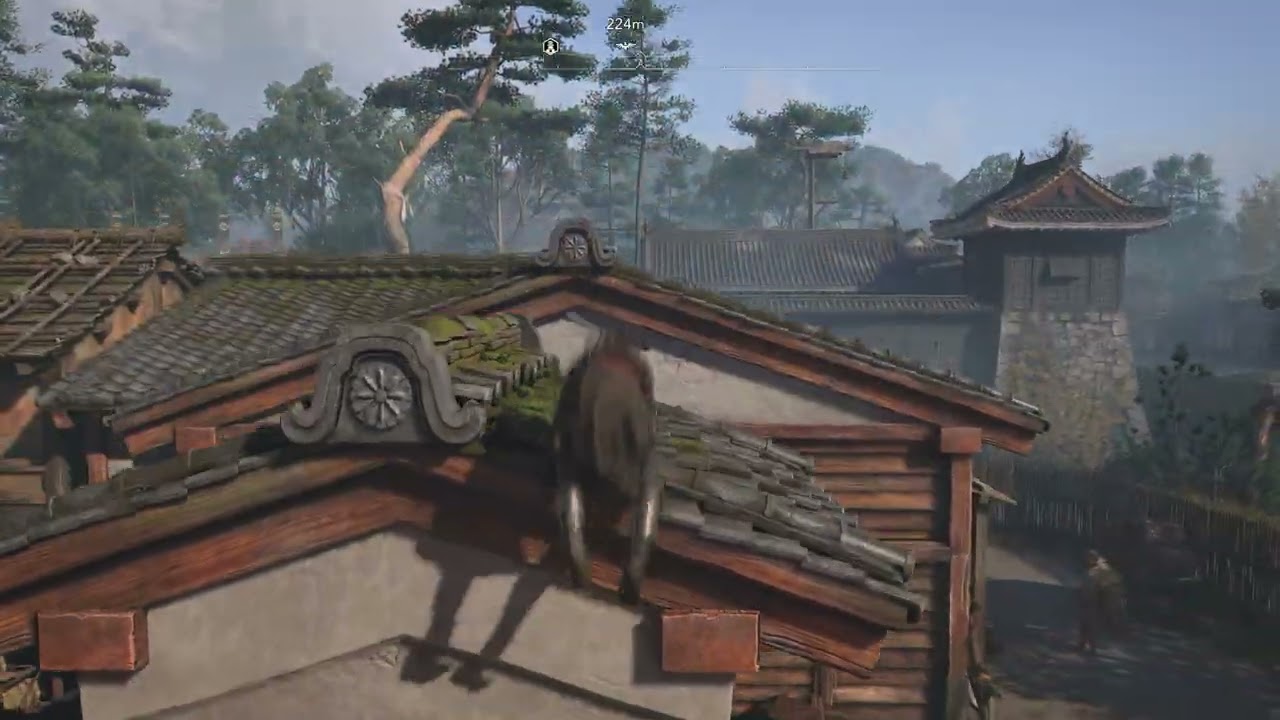 Assassin's Creed Shadows - Parkour Derin İncelemesi: Parkour Yukarı ve Kurtarma Rulosu - YouTube