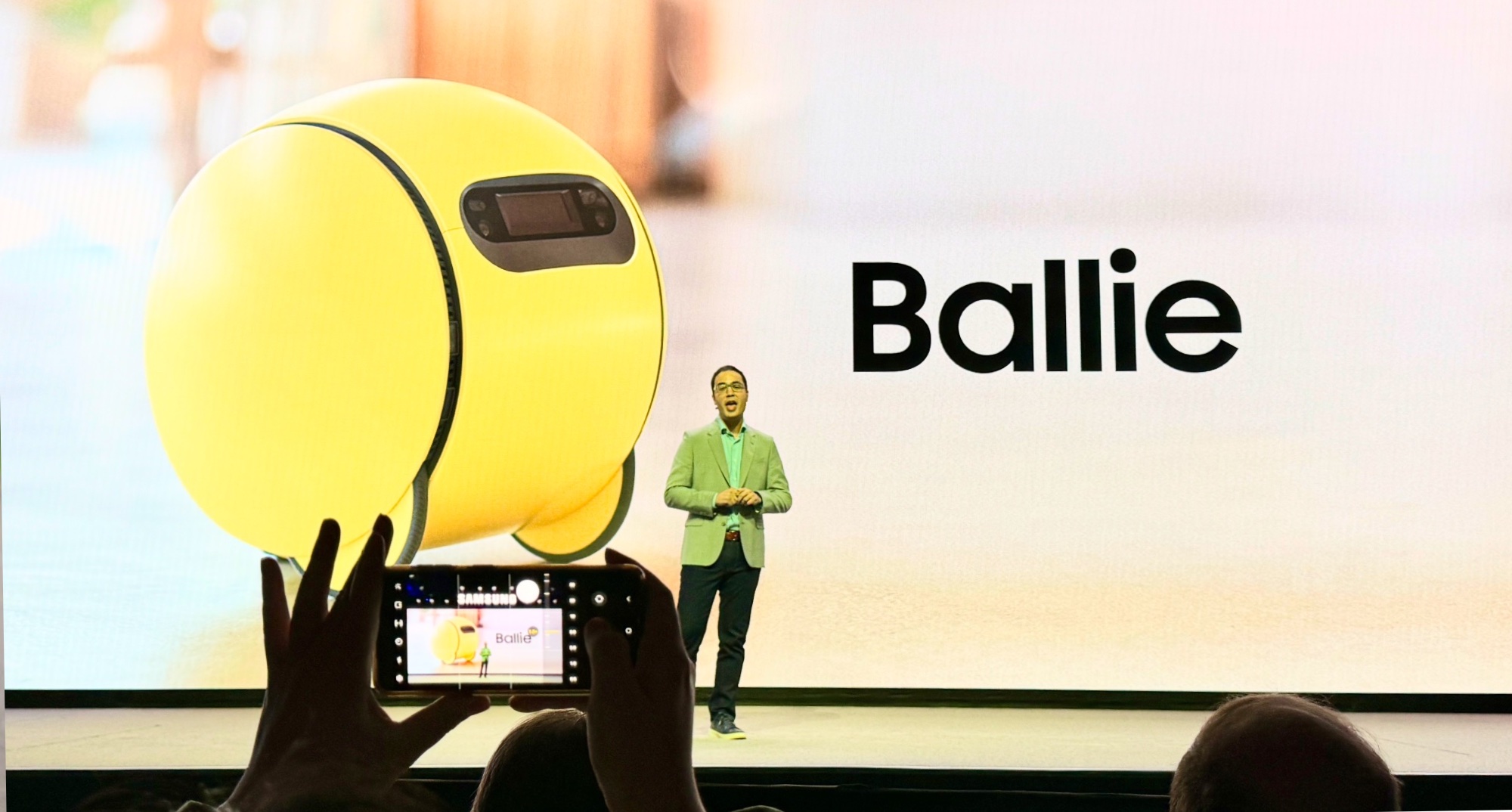 Samsung Ballie CES 2024'te