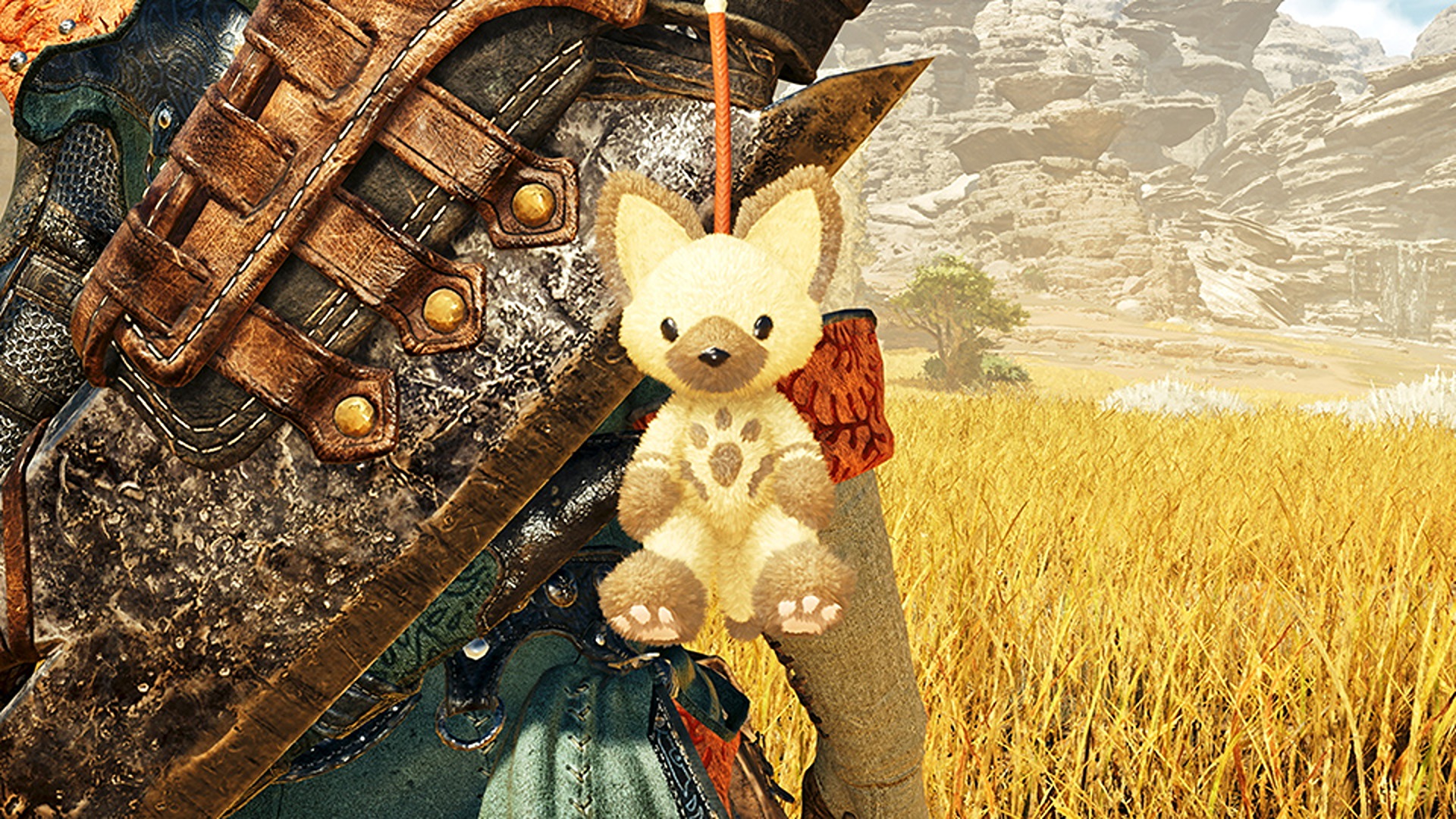 Açık Beta Testine katılım karşılığında verilen bonus kolye ödülünün Monster Hunter Wilds tanıtım ekran görüntüsü