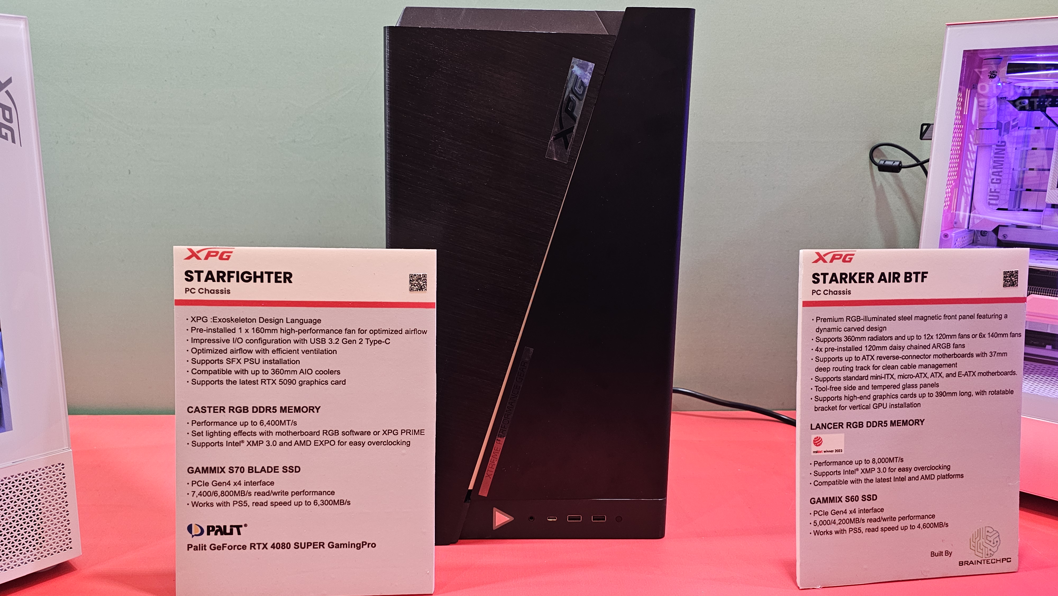 Adata XPG Starfighter ve Starker Air BTF PC Kasaları