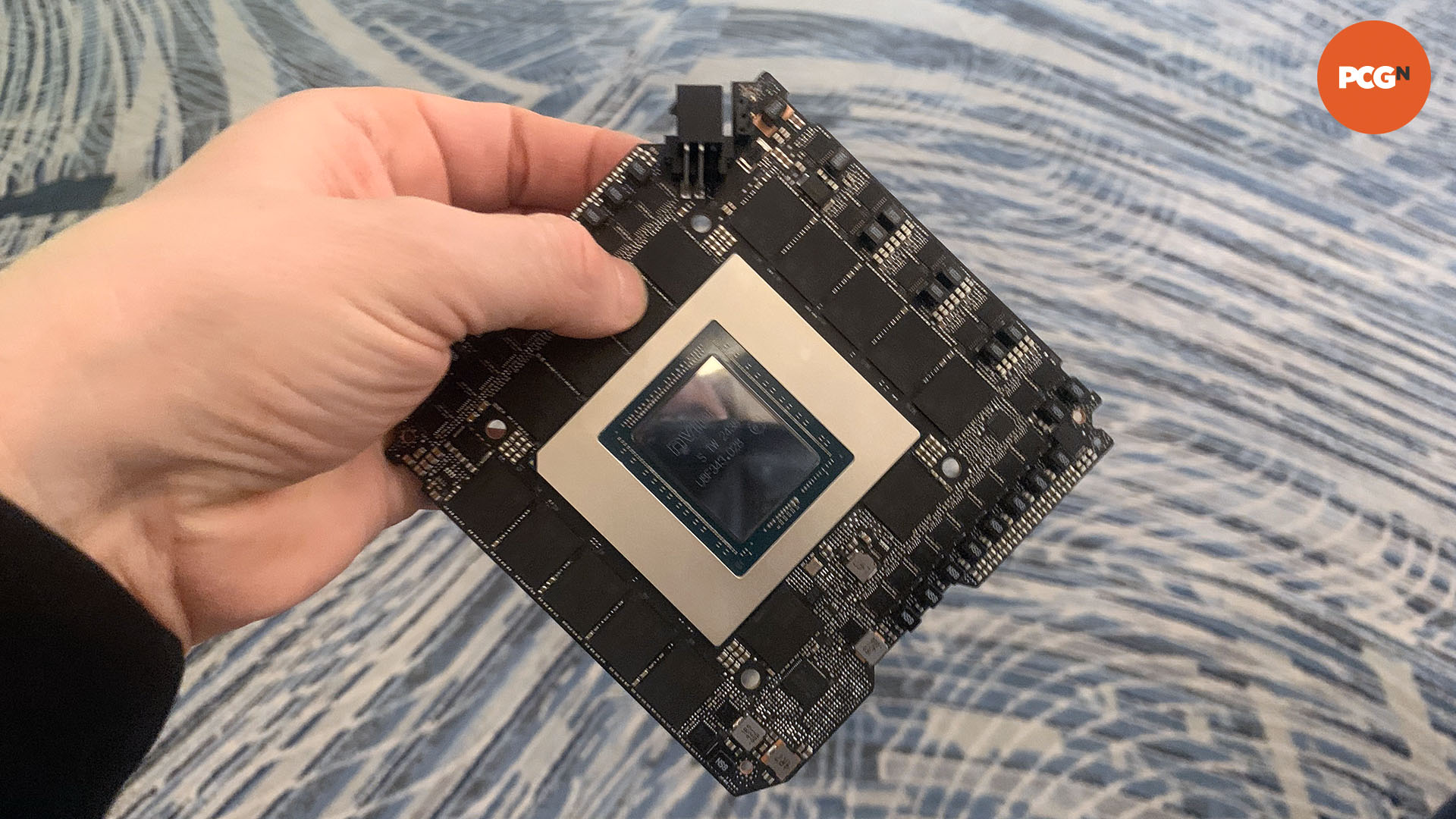 Nvidia GeForce RTX 5090 PCB ön kısmı