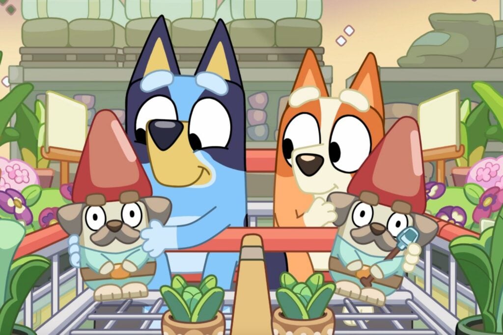 Bluey ve Bingo Hammerbarn Lego