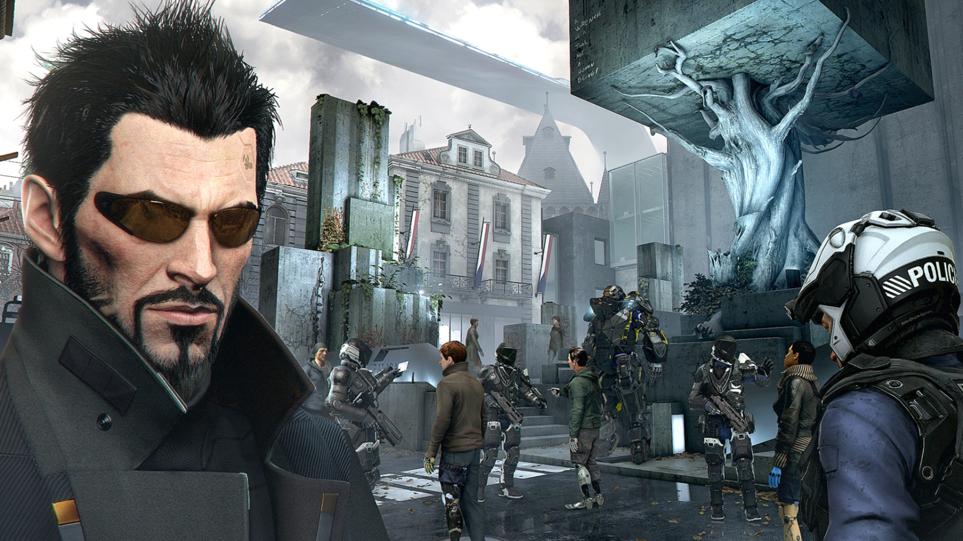 İptal edilen Deus Ex oyunu: Güneş gözlüklü bir adam, Deus Ex Mankind Divided'dan Adam Jensen