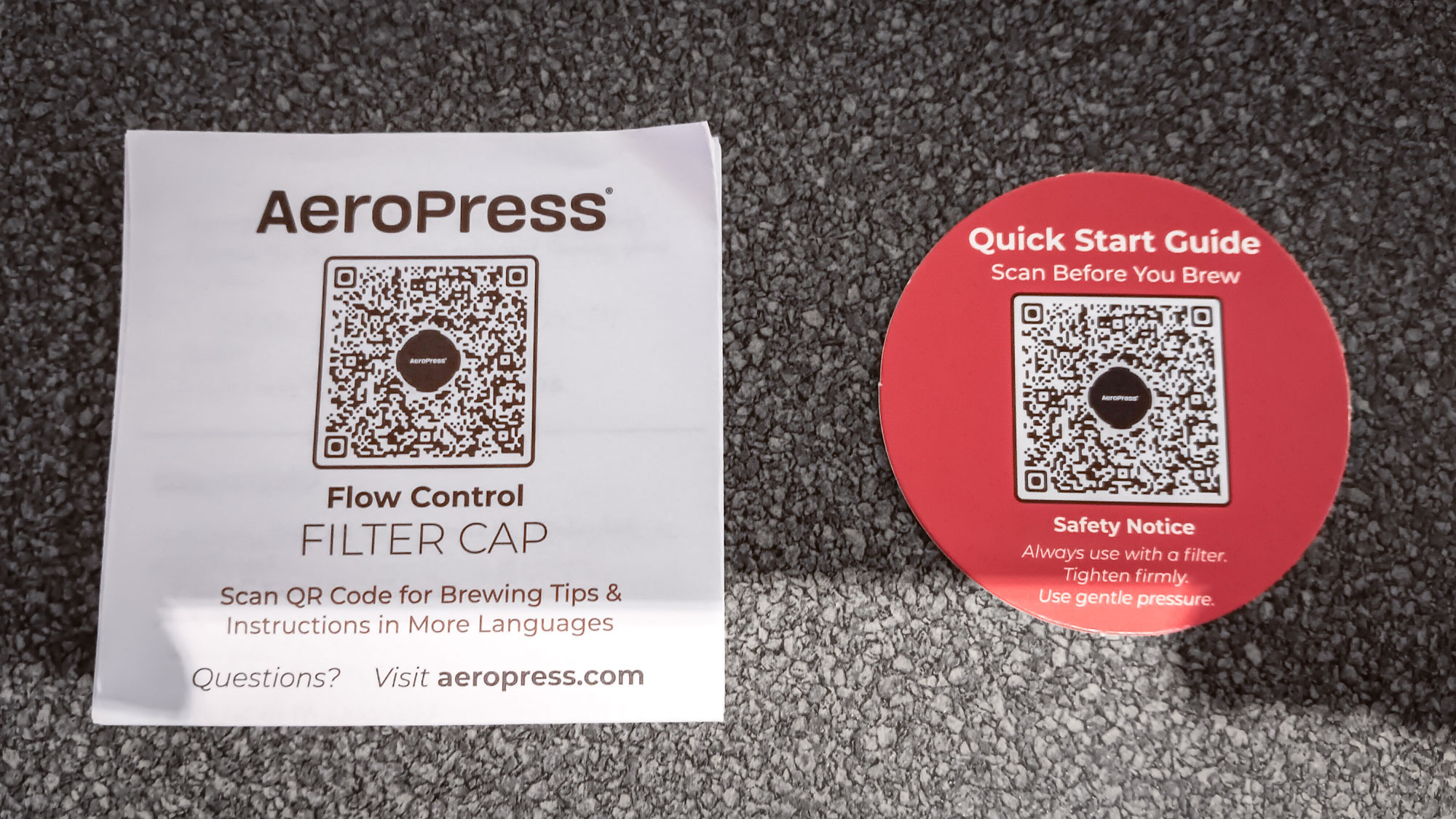 Aeropress kahve filtresi