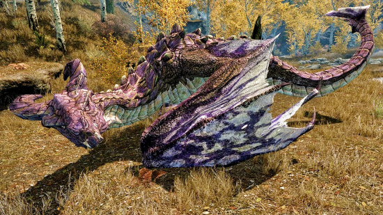 Skyrim'deki en zorlu başarıyı tamamlamak için gerekli olan, Skyrim'deki Efsanevi Ejderha.