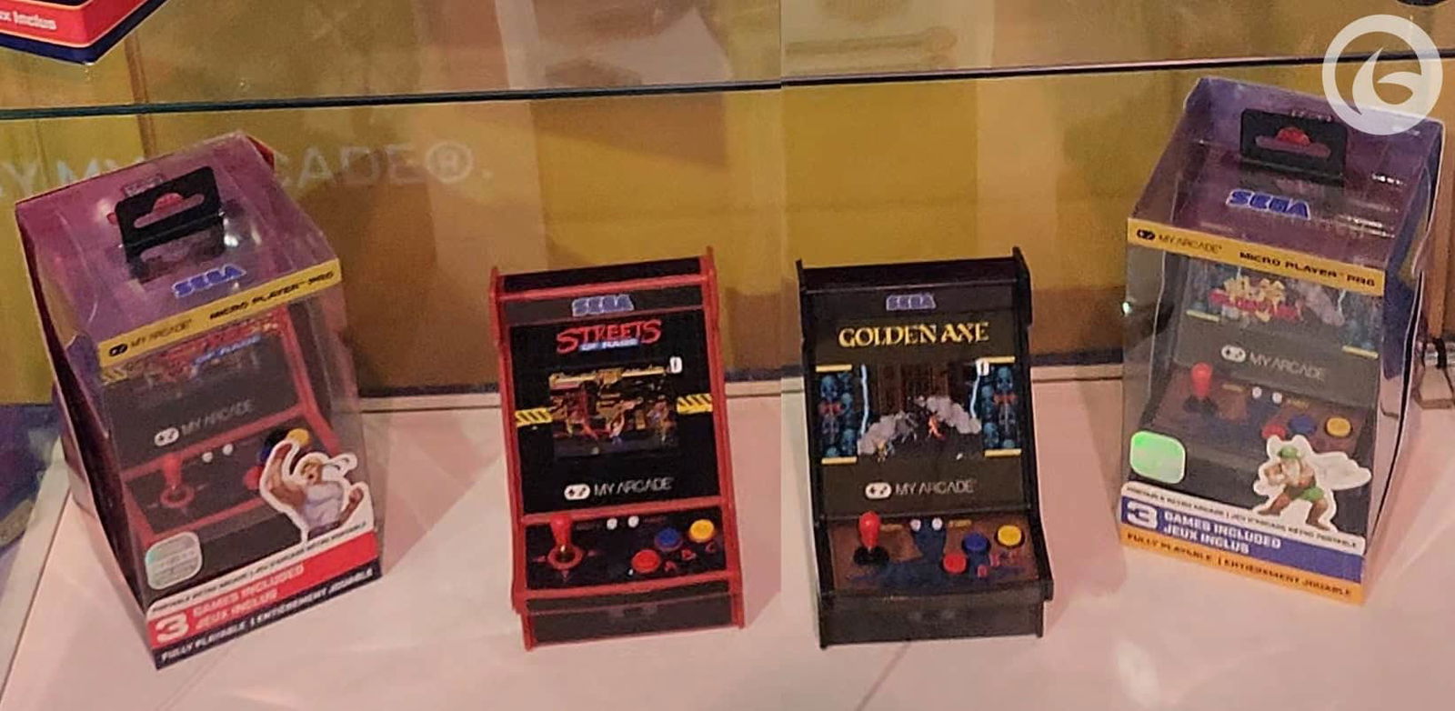 CES 2025 My Arcade Streets of Rage ve Golden Axe Micro Player Pro
