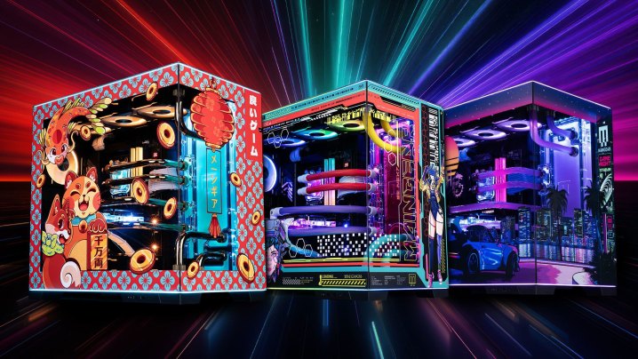 CES 2025'ten Maingear Rush PC'ler.