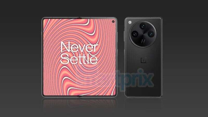 OnePlus Open 2'nin son aşamadaki prototipine dayalı render'ı. - Dünyanın en ince katlanabilir telefonu Şubat ayında piyasaya sürülecek