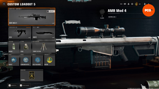 Black Ops 6 AMR Mod 4 sınıfı kurulumu: avantajların ve ekipmanların tam listesi