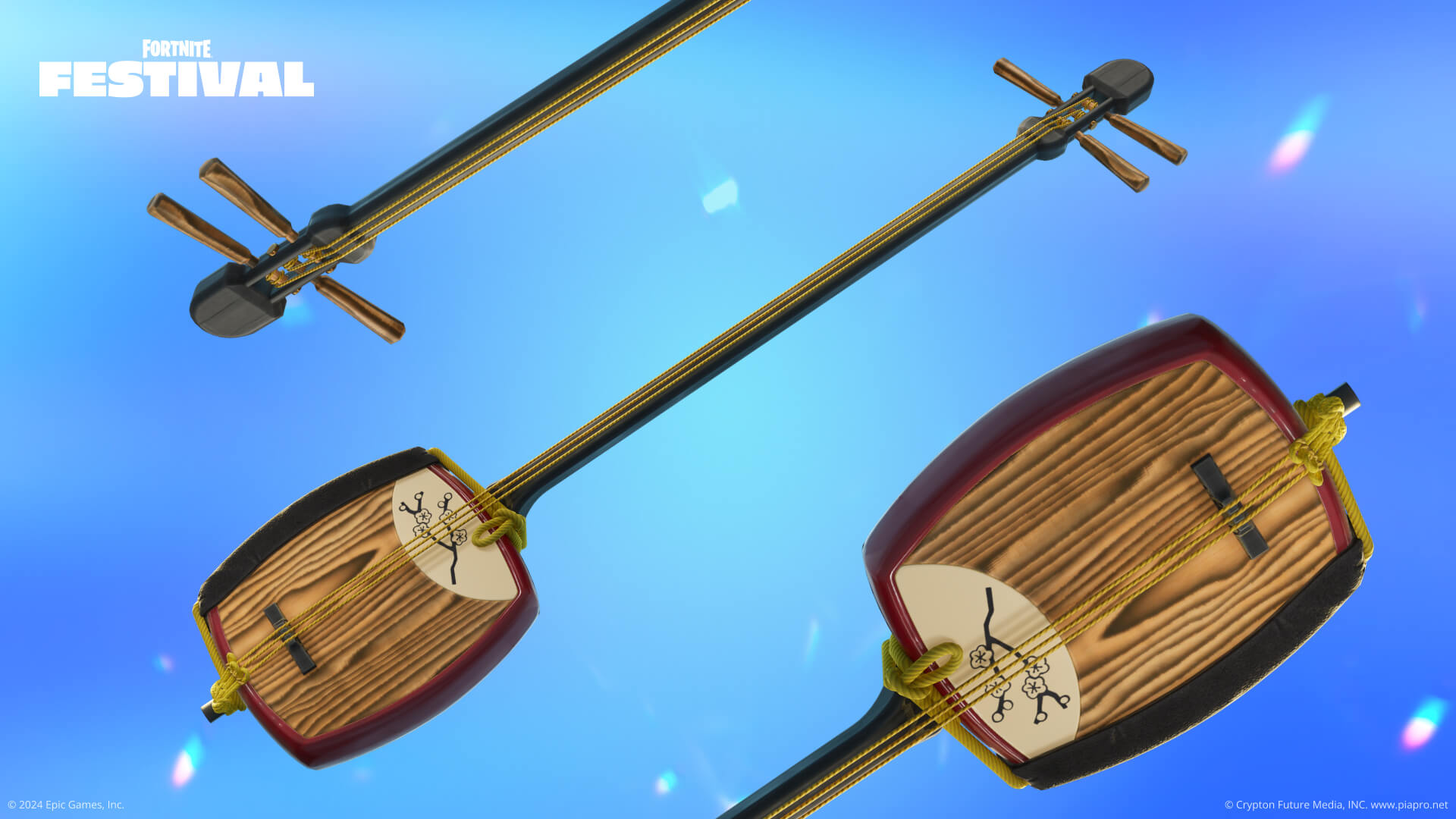 Fortnite Shamisen Elektrik Bas Gitar