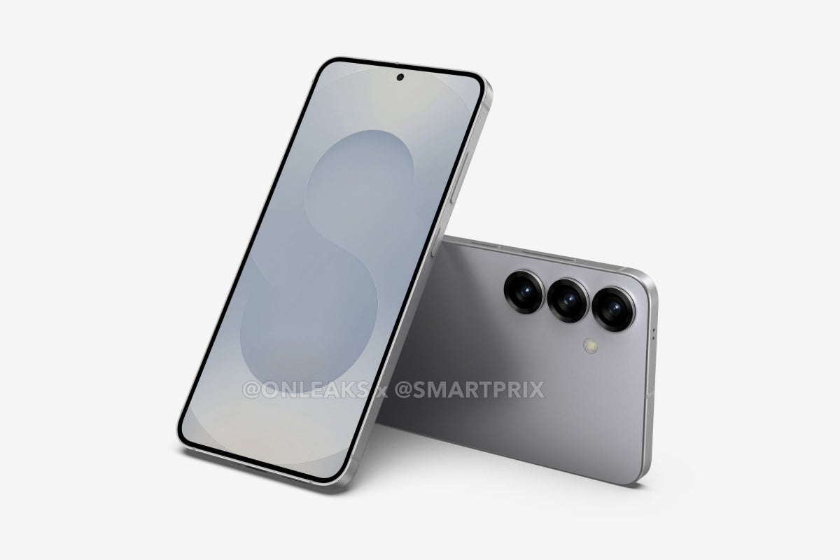 Galaxy S25 Slim'in ön ve arka görüntüleri sızdırıldı