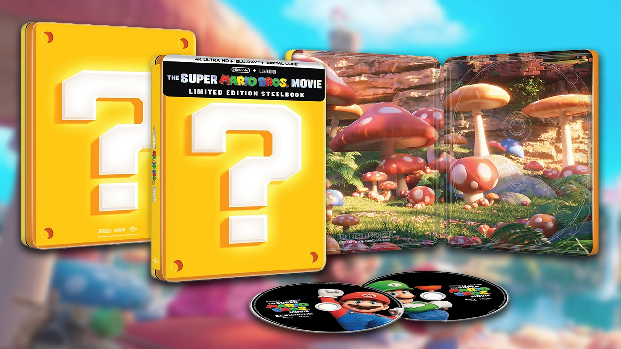 Super Mario Bros. Film Limited Edition Steelbook (Walmart Exclusive)