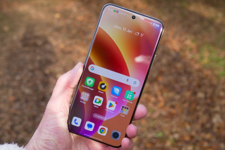 Realme 14 Pro Plus'ın ekranı.