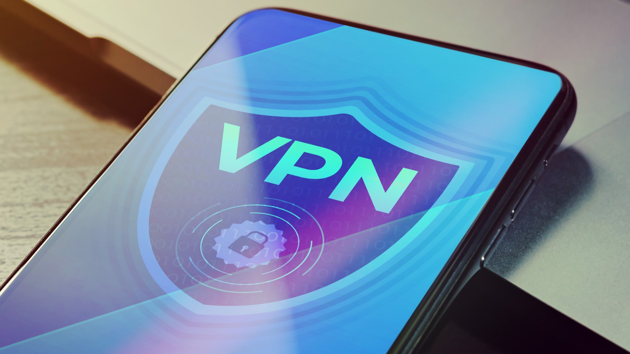 Mobil cihazda çalışan bir VPN