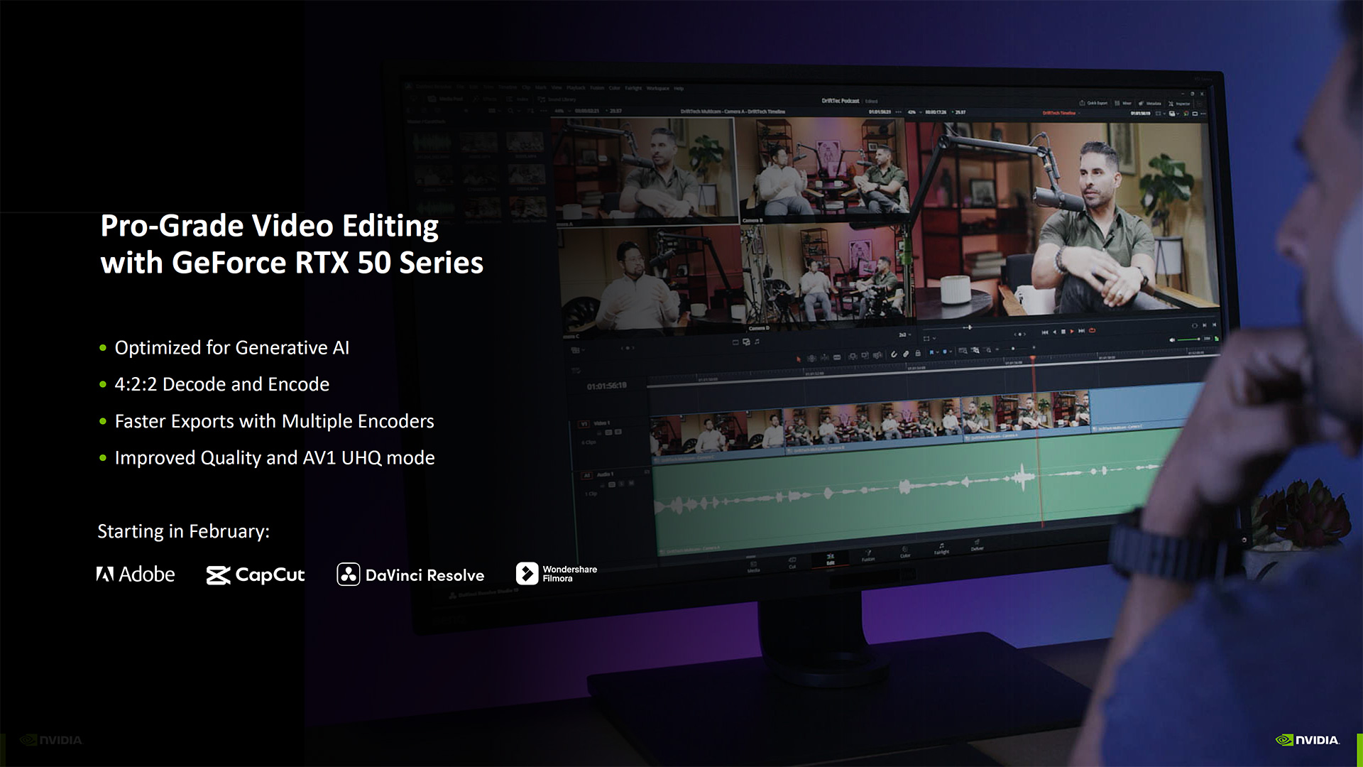 Yaratıcılar için Nvidia RTX Blackwell
