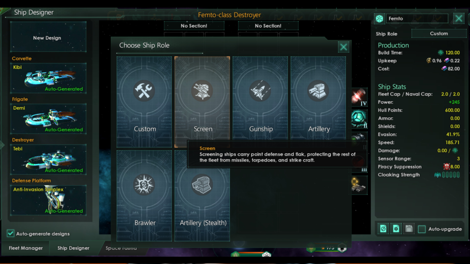 Stellaris-4-0-güncelleme-gemi tasarımcısı Stellaris 4.0 güncellemesi - Gemi Tasarımcısı ekranı.