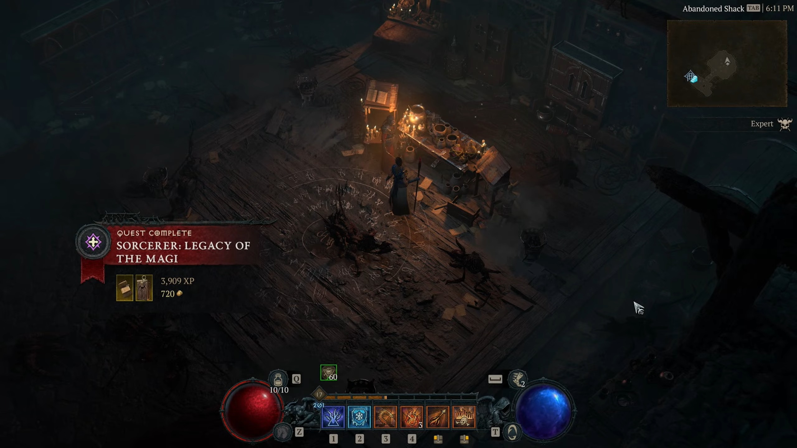 Diablo 4'te Bir Büyücü