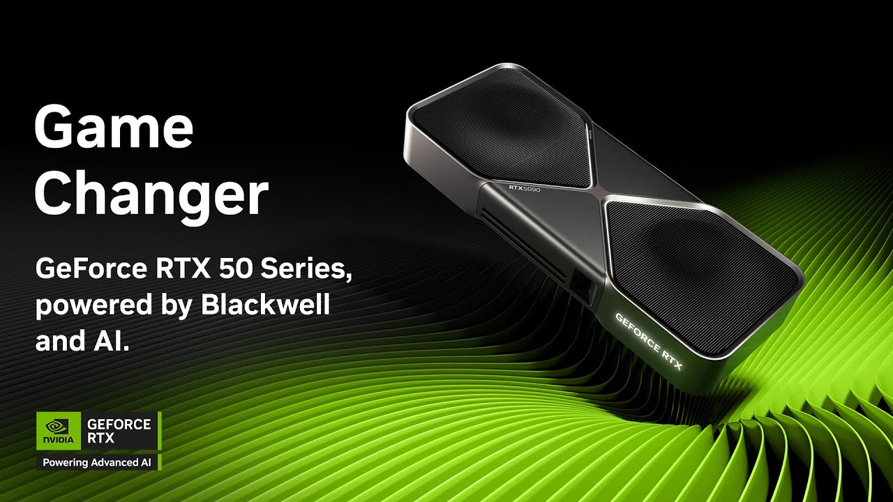 GeForce RTX 50 Serisi GPU'lar ve Dizüstü Bilgisayarlar | Oyunun Kurallarını Değiştiren - YouTube