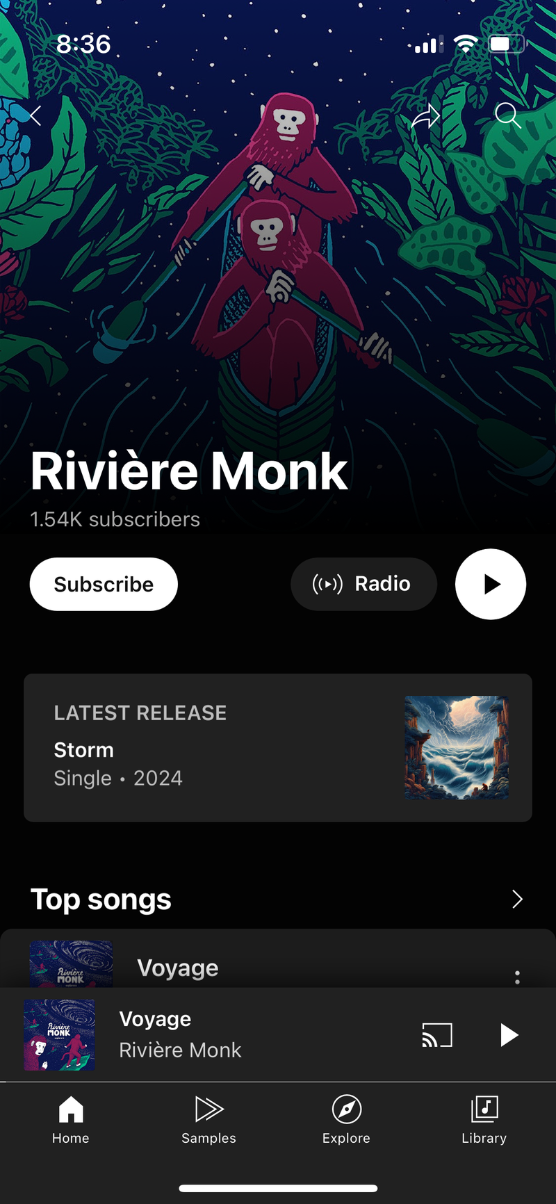 YouTube Music'in iOS kullanıcıları, sanatçıların heyecanını keşfetmenin yeni bir yolunu buluyor