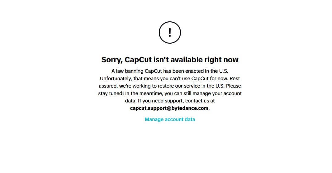 Capcut Bizi Engelledi