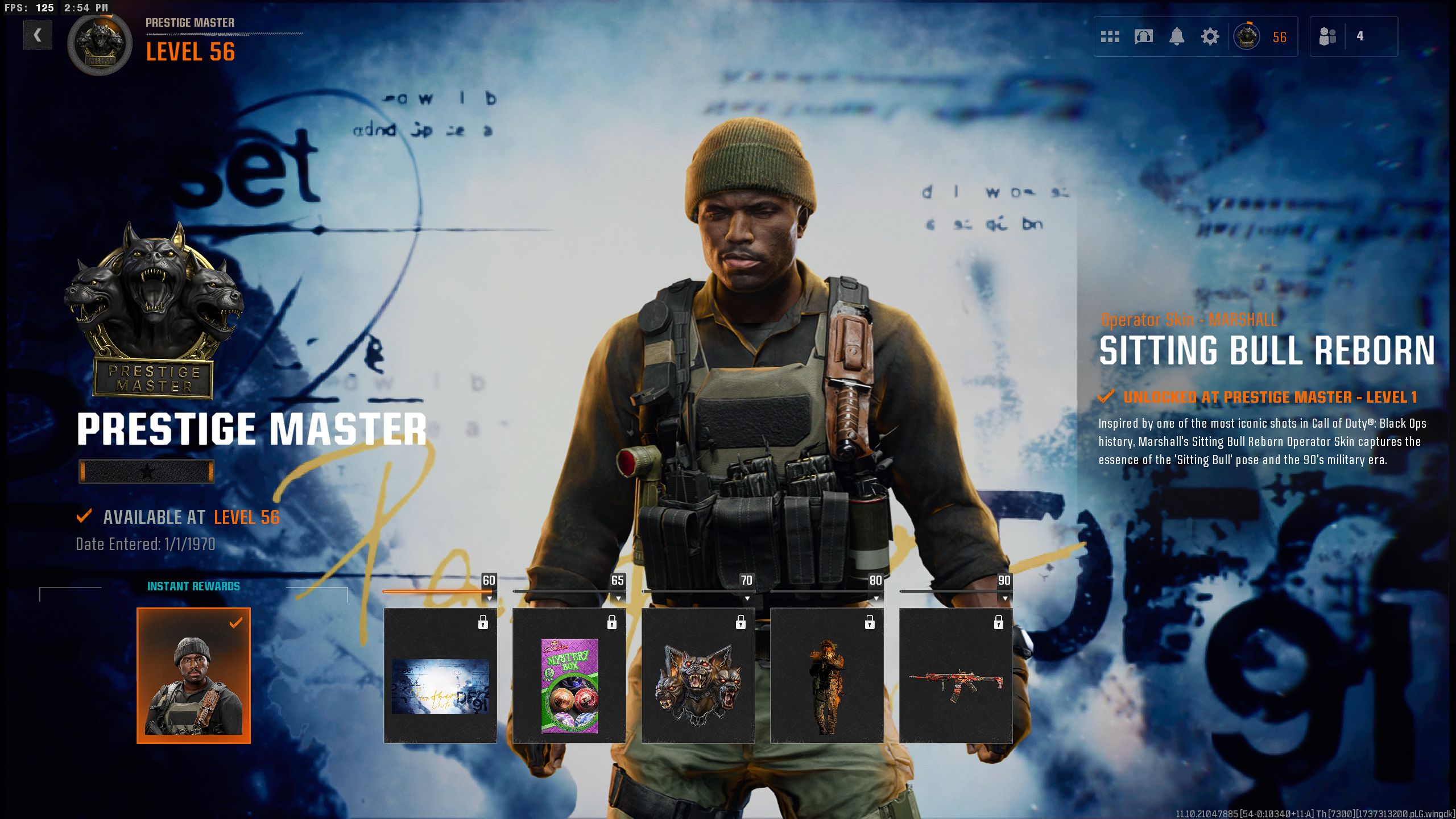 Black Ops 6'daki Prestige Master ödülleri arasında yeni bir Marshall operatör görünümü de yer alıyor.