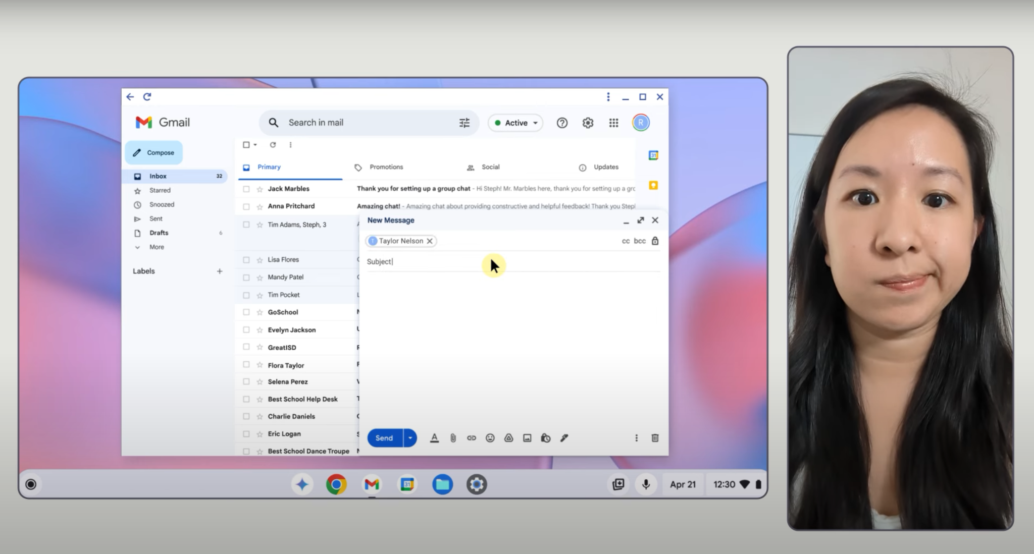 Google Chromebook, Workspace ve Classroom araçları