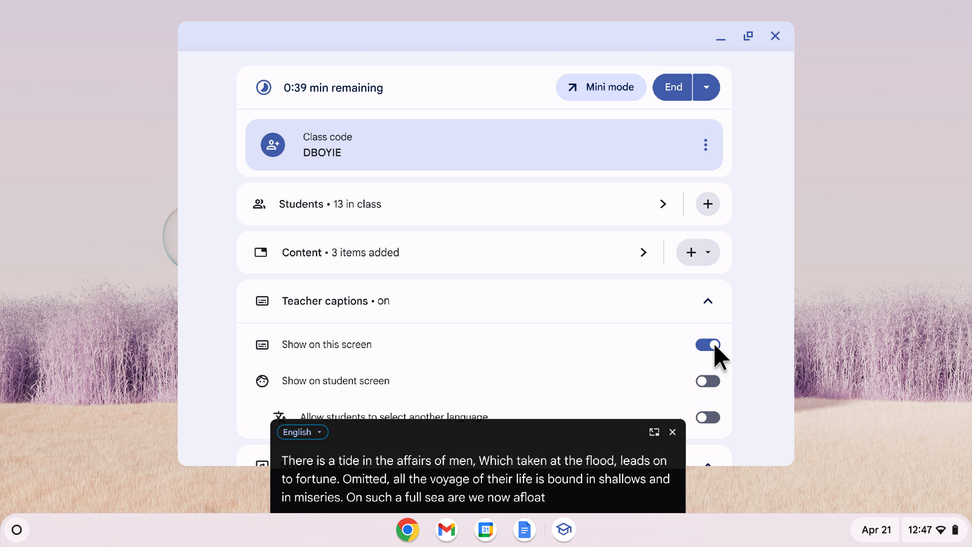 Google Chromebook, Workspace ve Classroom araçları