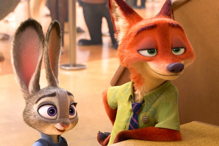 Judy ve Nick "Zootopia"da.