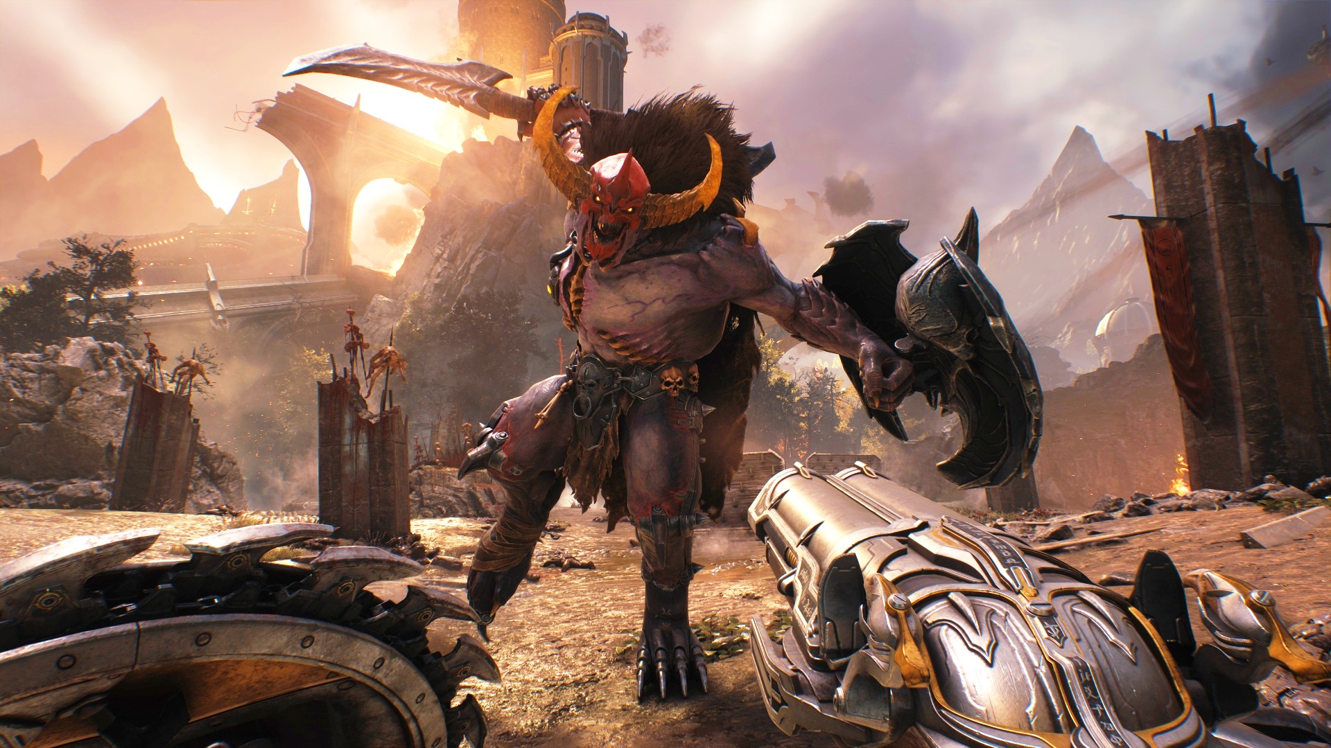 doom-the-dark-ages-bethesda-id-software-fps-game-ebedi-lansman-tarihi-yeni-ayrıntılar-4 Doom The Dark Ages, Doom Eternal'a karşı: id Software ve Bethesda FPS oyunu Doom The Dark Ages'den pompalı tüfek savaşı